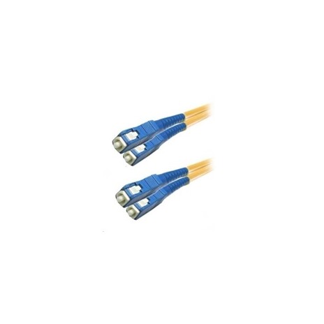 Duplexní patch kabel SM 9/125, OS2, SC-SC, LS0H, 15m