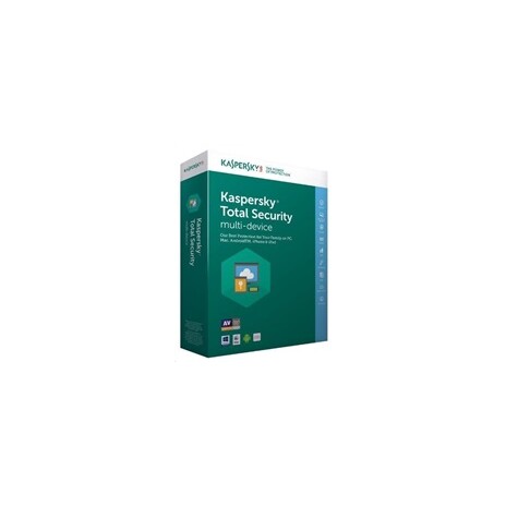 Kaspersky Total Security multi-device 2018 CZ, 5 zařízení, 2 roky, nová licence, elektronicky