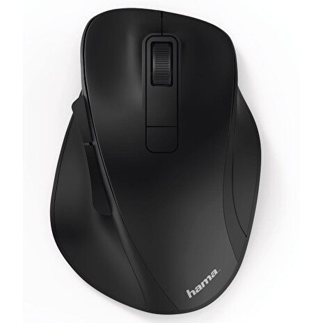 HAMA myš MW-500/ bezdrátová/ optická/ 1600 dpi/ 6 tlačítek/ USB/ černá