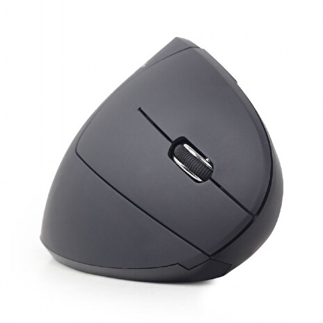 Gembird Ergonomic wireless optical mouse MUSW-ERGO-01, 3200 DPI, USB, black