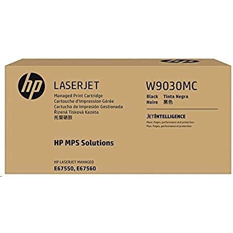 HP - Černá - originál - LaserJet - kazeta s barvivem (W9030MC) - pro LaserJet Managed MFP E67550dh; LaserJet Managed Flow MFP E67560z