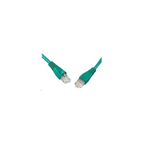 Solarix Patch kabel CAT5E UTP PVC 7m zelený snag-proof C5E-114GR-7MB