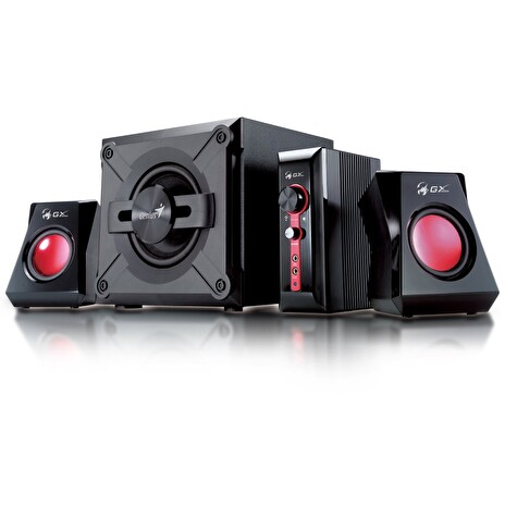 GENIUS repro GX GAMING SW-G2.1 1250 Ver. II/ 2.1/ 38W/ Černé