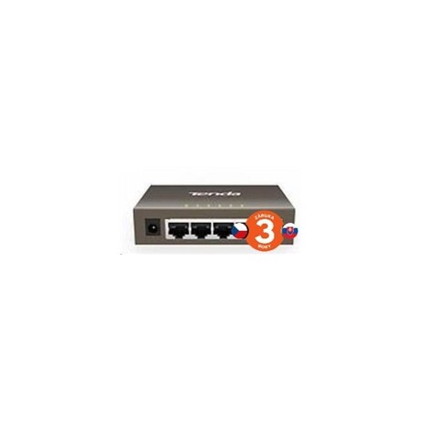 Tenda TEG1005D 5-portový Gigabit Ethernet Switch, 10/100/1000Mbps, Kov