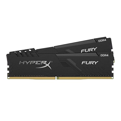 Kingston DDR4 16GB (Kit 2x8GB) HyperX FURY DIMM 2666MHz CL16 SR x8 černá