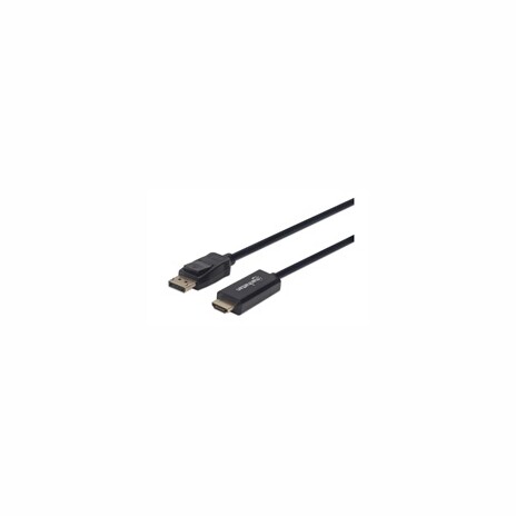 MANHATTAN Kabel DisplayPort na HDMI 1080p, 1m, černý