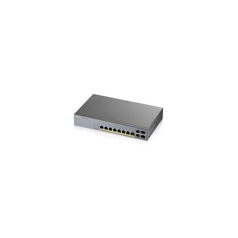 Zyxel GS1350-12HP 12 Port smart managed CCTV PoE switch, long range, 130W, 10x GbE, 2x SFP