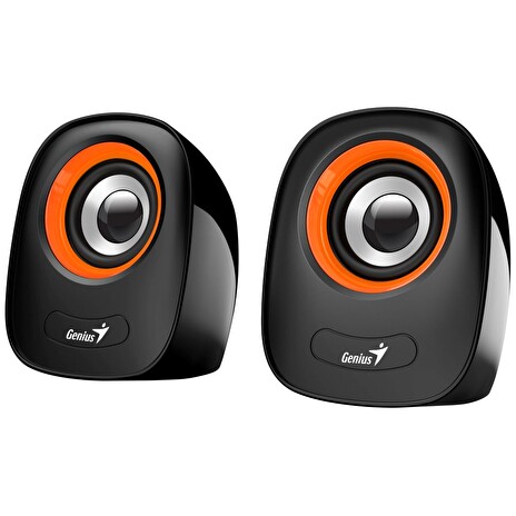 Genius Speakers SP-Q160, USB, Orange