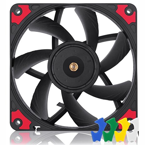 Noctua ventilátor NF-A12x15-PWM chromax.black.swap / 120 mm / výška 15mm / PWM / 4-pin