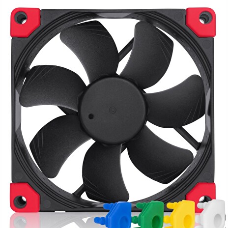 Noctua ventilátor NF-A9 PWM chromax.black.swap / 90mm / PWM / 4-pin