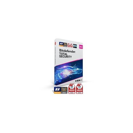Bitdefender Total Security 2020 - 10 zařízení na 3 roky