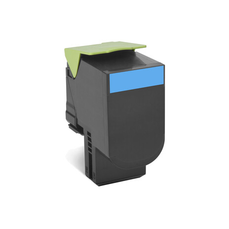 Originální Lexmark corp. toner, CS510de, CS410dn, cyan, 70C2HCE, 3000 str.