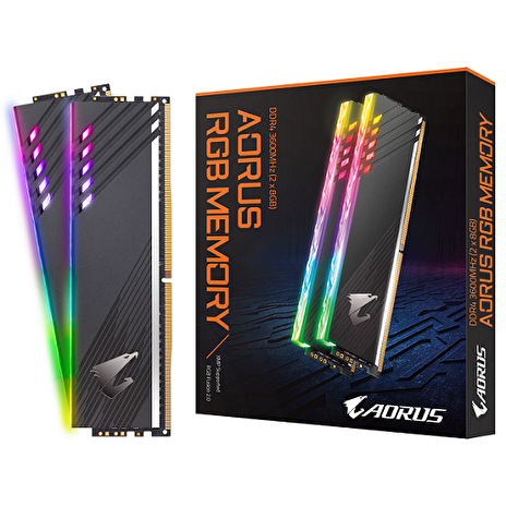 GIGABYTE AORUS 16GB DDR4 3600MHz RGB kit 2x8GB