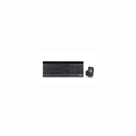 RAPOO set klávesnice a myš 9900M multi-mode bezdrátový ultra-slim CZ/SK, černá