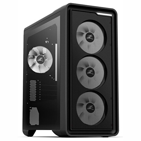 Zalman skříň M3 Plus / Mini tower / Micro ATX / USB 3.0 / USB 2.0 / průhledná bočnice