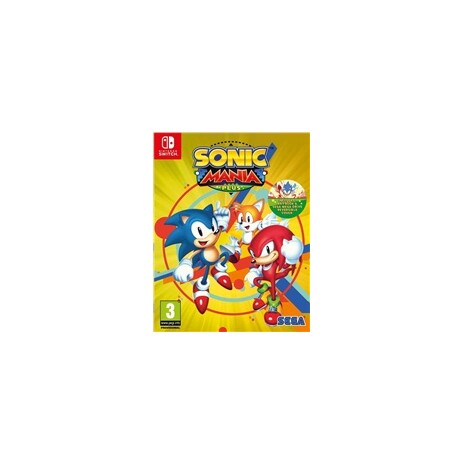 Nintendo Switch hra SONIC MANIA PLUS