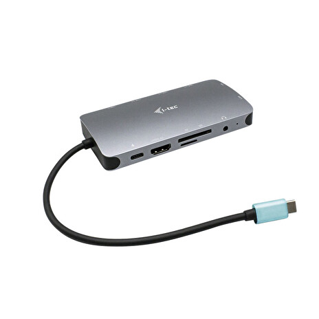 iTec USB-C Metal Nano Dock HDMI/VGA with LAN + Power Delivery 100 W
