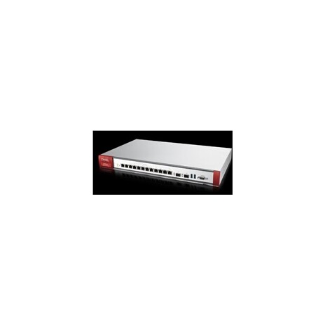 Zyxel ATP700 firewall, 12 Gigabit user-definable ports, 2*SFP, 2* USB with 1 Yr Bundle