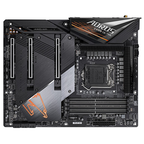 GIGABYTE MB Sc LGA1200 Z490 AORUS ULTRA 1.0, Intel Z490, 4xDDR4, VGA, WI-FI