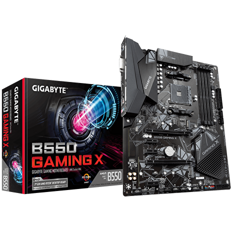 GIGABYTE MB Sc AM4 B550 GAMING X, AMD B550, 4 x DDR4, HDMI