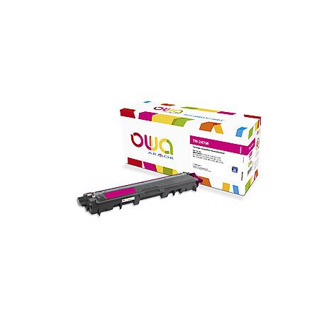OWA Armor toner pro BROTHER TN-247M, červená/mag.