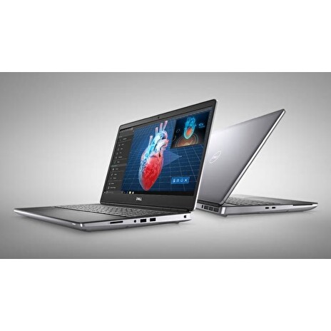 Dell Precision 7550 15,6" FHD i7-10850H/16GB/512GB SSD/T2000-4GB/THB/MCR/SCR/LTE/W10P/3RNBD/Šedý