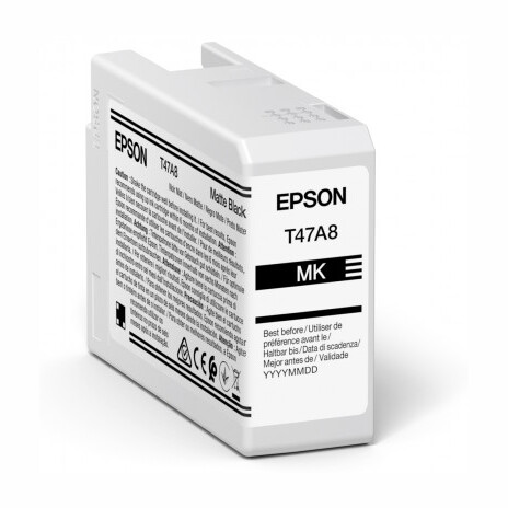 Epson Singlepack Matte Black T47A8 UltraChrome