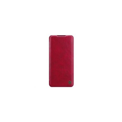 Nillkin Qin Leather Case pro Xiaomi Mi Note 10 / 10 Pro (Red)