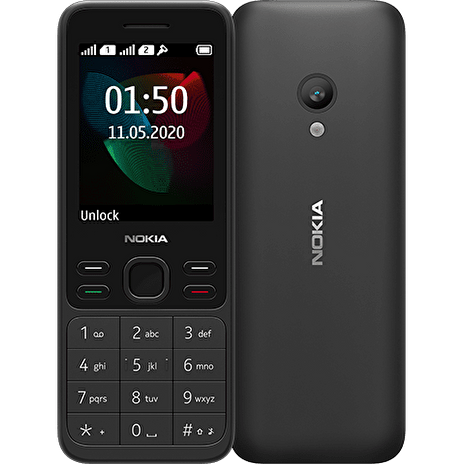 Nokia 150 Dual SIM 2020 černý