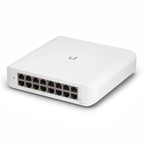 UBNT UniFi Switch Lite 16 PoE - 16x Gbit RJ45, 8x PoE 802.3at, 45W