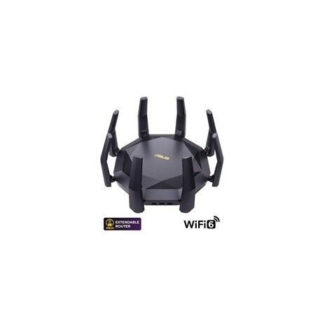 ASUS RT-AX89X Wireless AX6000 Wifi 6 Router, 1x 10Gb, 8x gigabit, 1x SFP+, 2x USB3.1