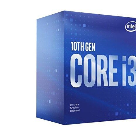 INTEL Core i3-10100F 3.6GHz/4core/6MB/LGA1200/No Graphics/Comet Lake
