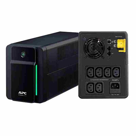 APC Back-UPS 1600VA (900W), AVR, USB, IEC zásuvky