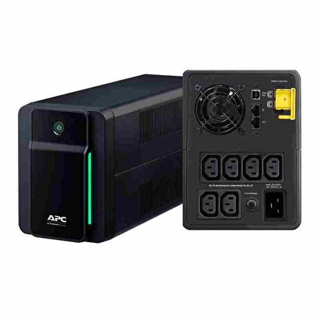 APC Back-UPS 2200VA (1400W), AVR, USB, IEC zásuvky