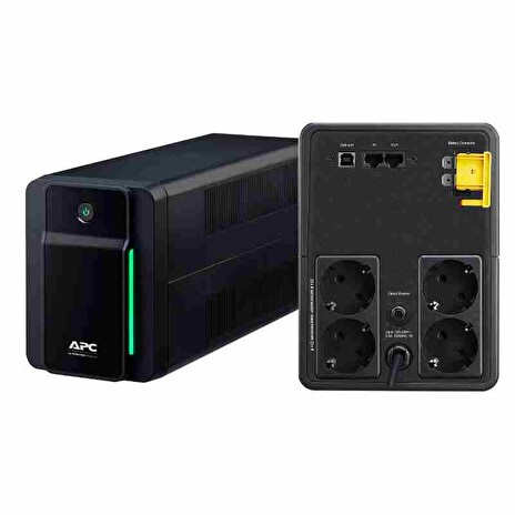 APC Back-UPS 1200VA (650W), AVR, USB, německé Schuko zásuvky
