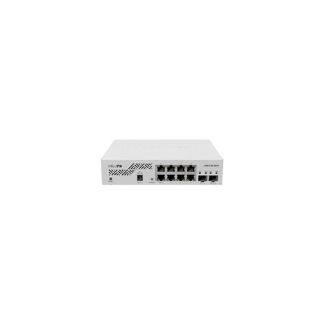 MikroTik Cloud Smart Switch CSS610-8G-2S+IN, 8 gigabit.portů, PoE-In, 2xSFP+, SwOS