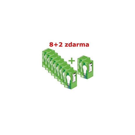 Bellalux ECO CL A 8,5W FR 60 840 non-dim E27 806lm 4000K (Karton 8 ks + 2 ks zdarma)