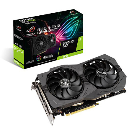 ASUS VGA NVIDIA ROG-STRIX-GTX1650-4GD6-GAMING, GTX 1650, 4GB GDDR6, 2xHDMI, 2xDP