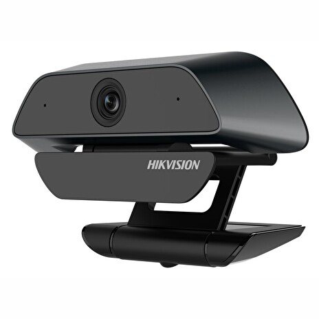 HIKVISION webkamera DS-U12/ 2MP CMOS Sensor/ 1080p/ vestavěný mikrofon/ držák/ Plug and Play/ USB 2.0/ kabel 2 m/ černá