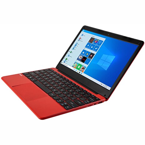 UMAX notebook VisionBook 12Wa/ 11,6" IPS/ 1920x1080/ N3350/ 4GB/ 64GB Flash/ mini HDMI/ 2x USB/ USB-C/ W10 Pro/ červený