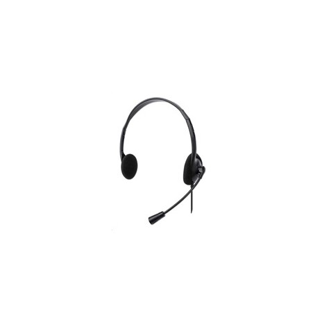 MANHATTAN Sluchátka s mikrofonem Stereo USB Headset, box