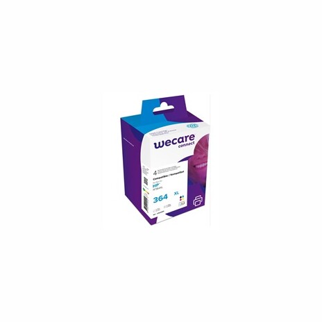 WECARE ARMOR cartridge pro HP Photosmart C5380,5510, 5515, C6380, černá/black+1C+1M+1Y/HC, 1x19/3x12ml