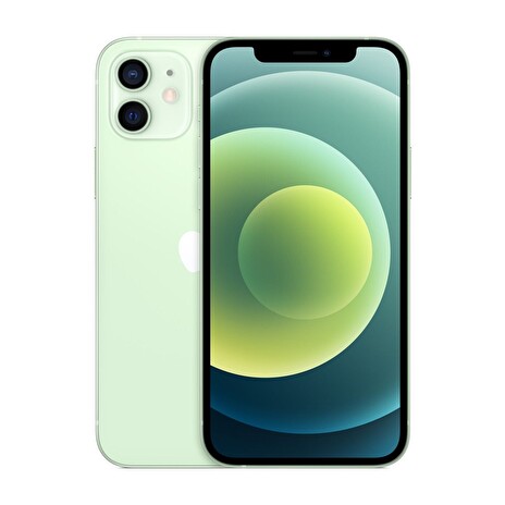 Apple iPhone 12 - Chytrý telefon - dual-SIM - 5G NR - 64 GB - 6.1" - 2532 x 1170 pixelů (460 ppi) - Super Retina XDR Display (12 MP přední kamera) - 2x zadní fotoaparát - zelená