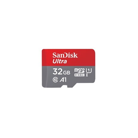 SanDisk MicroSDHC karta 32GB Ultra (120MB/s, A1 Class 10 UHS-I, Android - Tablet Packaging, Memory Zone App) + adaptér