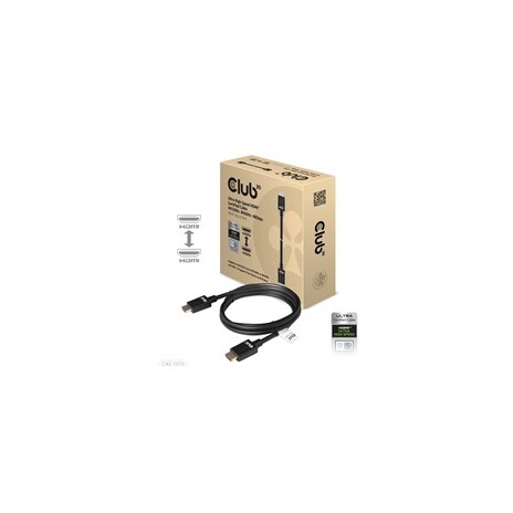 Club3D Adaptér HDMI 4K120Hz, 8K60Hz, 48Gbps (M/M 1.5 m/4.92 ft)