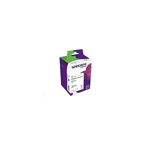 WECARE ARMOR cartridge pro Epson WF 3620 (27XL), sada 2xBK+CMY, 2x21ml/3x12ml