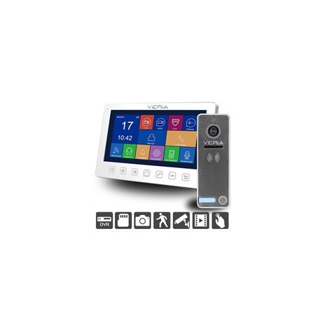 SET Videotelefon VERIA 7076B bílý + VERIA 230