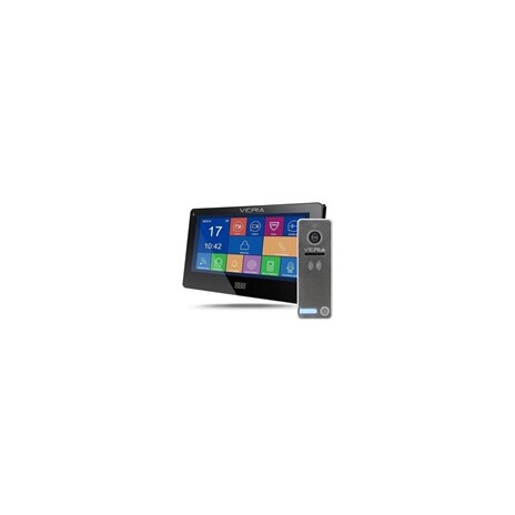 SET Videotelefon VERIA 7077C černý + VERIA 230