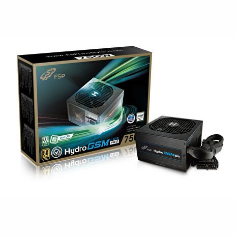 FSP/Fortron HYDRO GSM Lite PRO 750, 80PLUS GOLD, 750W, semi-modular