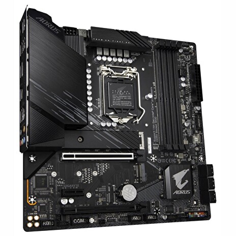 GIGABYTE B560M AORUS ELITE / Intel B560 / LGA 1200 / 4x DDR4 DIMM / 2x M.2 / HDMI / DP / USB-C / mATX